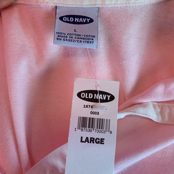 Old Navy pink golf tee size L - Picture 6 of 6